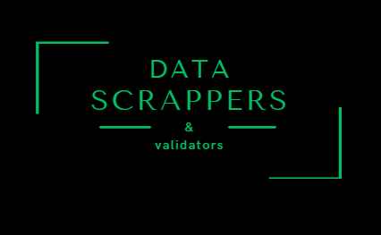 Scrappers / validators